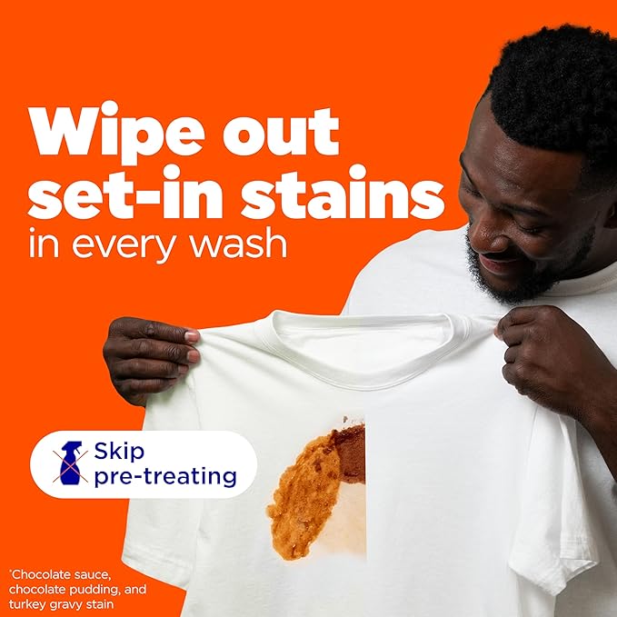 Tide Ultra Oxi Boost Liquid Laundry Detergent, 132 fl oz, 94 Loads, Advanced Stain Remover, Laundry Detergent Liquid with Extra Oxi Power (Packaging May Vary)