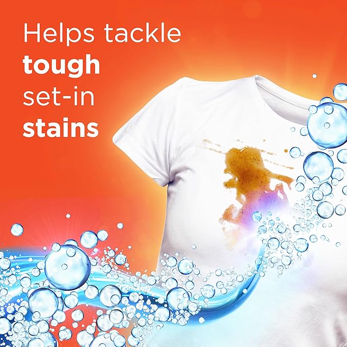 Tide Ultra Oxi Boost Liquid Laundry Detergent, 84 fl oz, 59 Loads, Advanced Stain Remover, Laundry Detergent Liquid with Extra Oxi Power