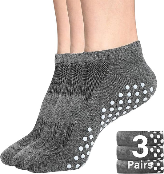 DIBAOLONG Womens & Mens Low Cut Socks, 6-Pair Ankle No Show Athletic Short Cotton Socks
