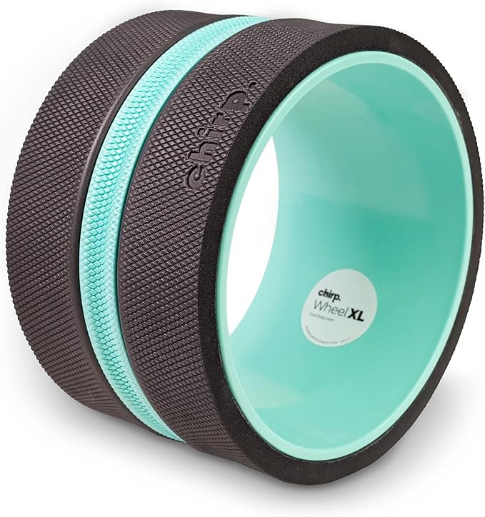 Chirp Ultimate Wellness Bundle Wheel XL Back Massage Roller, RPM Percussive Massager, 3-Piece Foam Roller Set for Back & Neck Pain Relief, Recovery, Physical Therapy, Mint