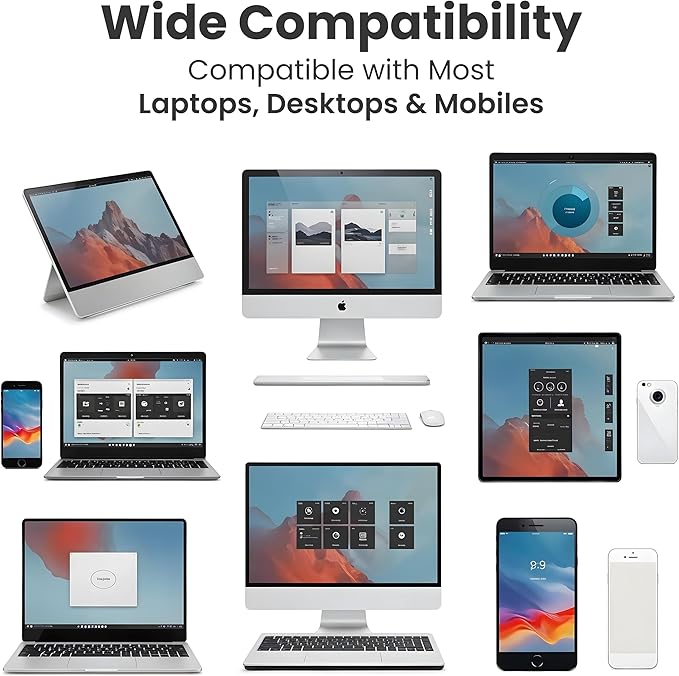 Monitor Light Bar for Computer & Laptop – Remote&Touch Control, Streaming Video Light, Adjustable Key Light for Desk & Zoom Meetings, Screen Lamp with Remote Control, USB Powered Computer Light