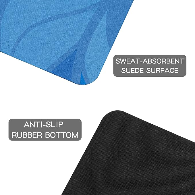 Travel Yoga Mat, Non-slip Foldable Travel Fitness Mat With Carry Bag for Yoga, Exercise, Pilates, 1.5mm Thick Lightweight Exercise Yoga Mat for Women