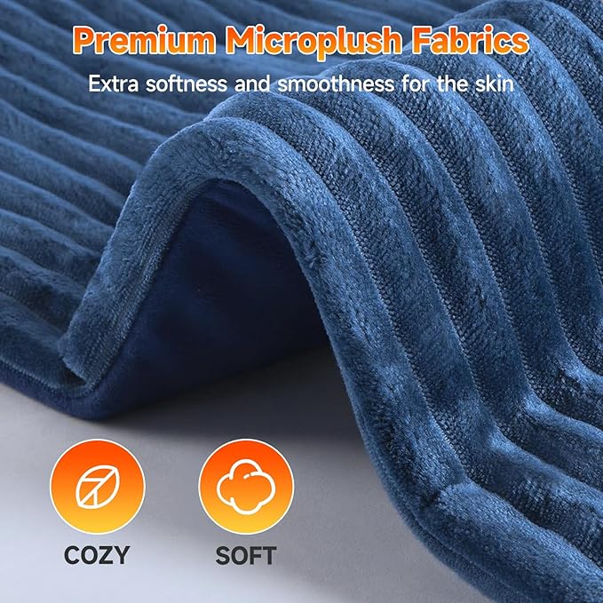 Heat Massaging Weighted Heating Pad for Back Pain Relief, Weighted Electric Heating Pad with Massaging Vibrations 12"x24" 3.7lb BPA-Free Non-Toxic Beads, 4 Heat Settings, 4 Massage Modes, 2h Auto-Off