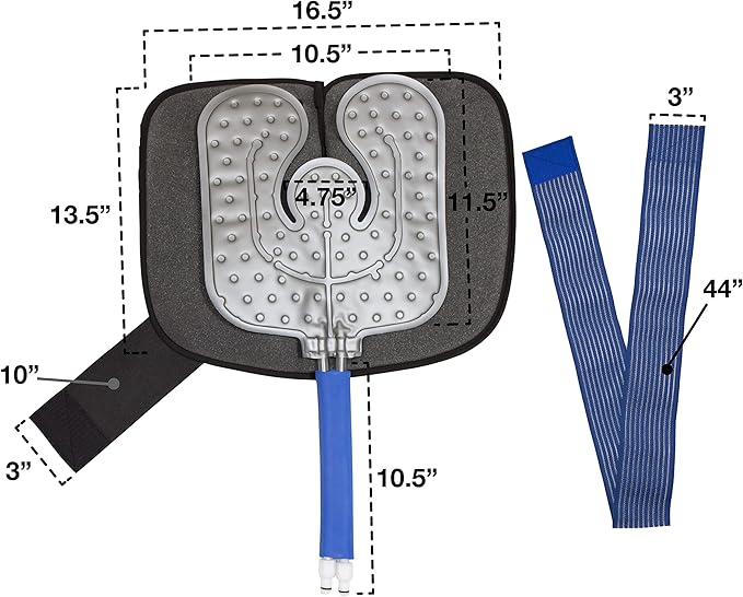 Polar Active Ice 3.0 Cold Therapy Ice Machine System w Programmable Timer, Shoulder Pad & Compression Wrap for Targeted Coverage, Lightweight 16qt Cooler, Quiet Pump, Cryotherapy Pain Relief Treatment