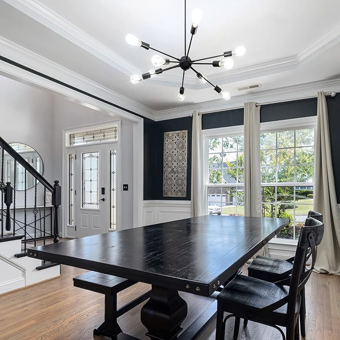 Ascher Vintage LED Edison Bulbs, 6W, Equivalent 60W, Non-Dimmable, Daylight 5000K, 700Lumens, ST58 Antique LED Filament Bulbs with 80+ CRI, E26 Medium Base, Clear Glass, Pack of 12