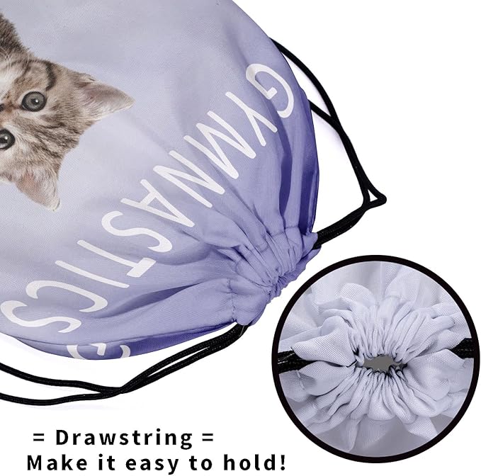 Gymnastics Grip Bag for Gymnasts Gymnastic Drawstring Bag Gym Athlete Bag