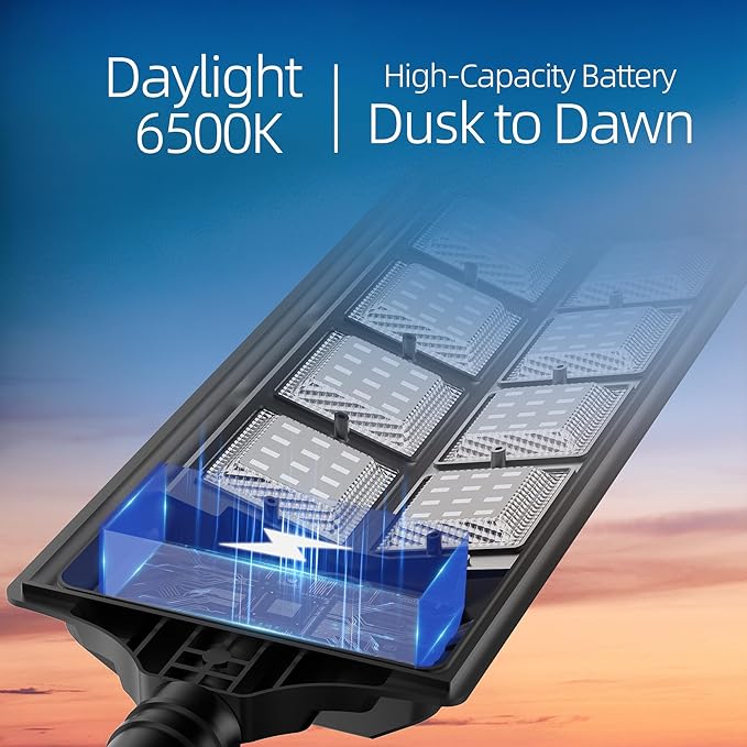 Outdoor Solar Lights, Dusk to Dawn Motion Sensor Waterproof LED Outside Flood Powered Street Lighting, Bright Wall Patio Flag Lights for Garden Yard Garage with Remote -2 Pack