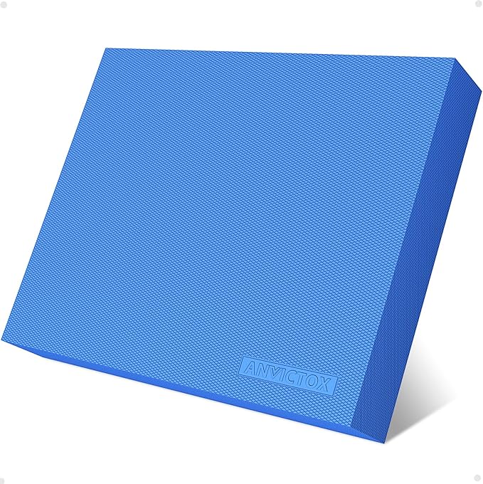 Balance Pad 15.8 * 13.2 * 2 inch,Large Balance Pad for Physical Therapy,Foam Balance Board for Rehabilitation Stability Workout Knee and Ankle Exercise Strength Training