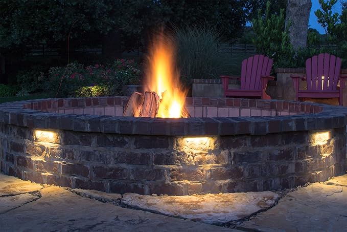 20-Pack GKOLED Hardscape Light, Paver Wall Light, 6.8 Inches Long, Integrated 4W 2700K LED Light Source, LED Step Light, Solid Powder Coated Die-cast Aluminum Housing, Low Voltage 12V AC/DC, UL Listed