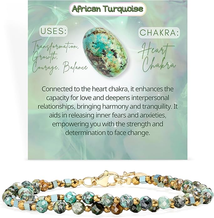 Crystal Beaded Bracelets, Chakra 4mm Natural Stone Beads Bracelets, Gemstone Spiritual Jewelry Gifts for Women