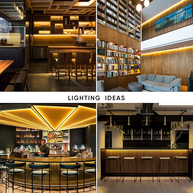 Shine Decor LED Strip Light 50FT 120VAC, Super Bright 6337 Lumens Dimmable, IP65 Waterproof for Outdoor Indoor, 3000K Warm White Every 1.6ft Cuttable Proselect Lighting Strip, 6x10mm ETL Listed