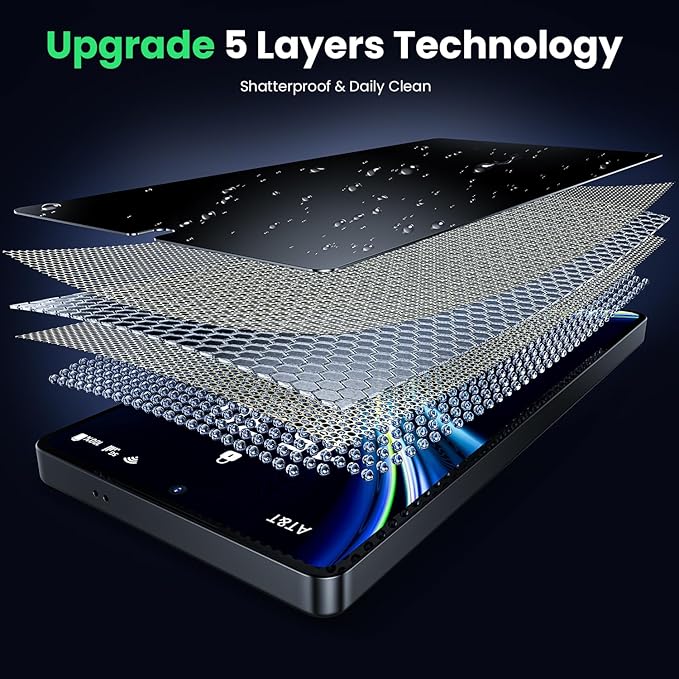 WSKEN for Samsung Galaxy S25 Ultra Privacy Screen Protector - 25 Degree Anti Spy [Fingerprint Unlock Support] Case Friendly Shatterproof Auto Dust Removal Tempered Glass for Galaxy S25 Ultra,2 PCS