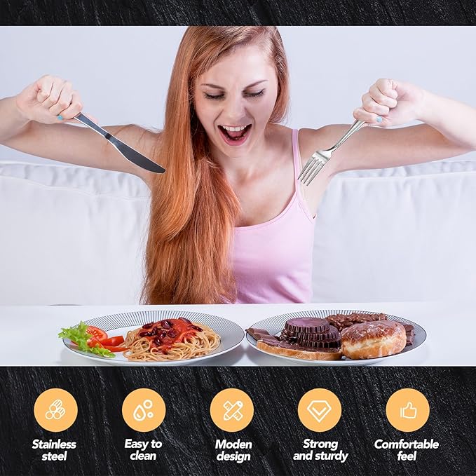 Bokon 200 Pieces Dinner Forks Bulk Set 6.9 Inches Stainless Steel Silverware Durable Table Forks Set for Home Restaurant Kitchen Dishwasher Safe