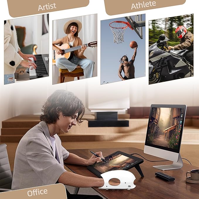 Hand Massager with Heat and Compression, Hand Massage with 3 Modes, 2 Heating Levels Wrist and Palm Kneading for Arthritis and Carpal Tunnel Relief, Useful Birthday Gifts for Men Woman