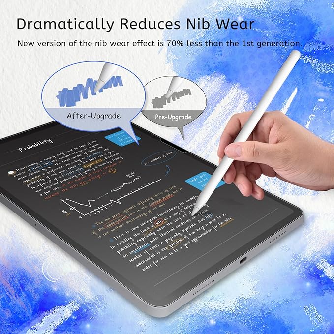 MOBDIK 2 Pack Paperfeel Screen Protector Compatible with iPad Pro 11 M5 2025 / M4 2024 New Version Crafted for Natural Writing, Less Reflection, Nib Friendly, with Easy Installation Kit