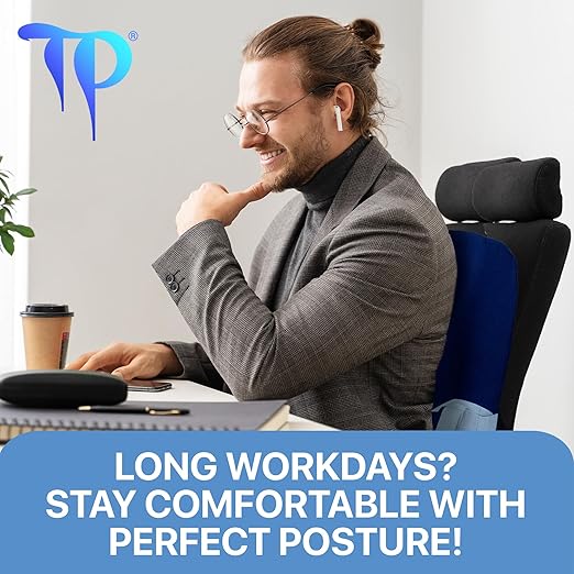 The Posturator - Posture Corrector with Pelvis-stabilizer, Spine-guide, Memory Foam - Men & Women | Corrects and Maintains Posture, Improved Thoracic supports, One-size, Lightweight & Portable