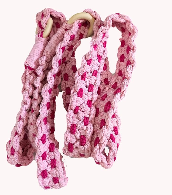 kiido Macrame Yoga Mat Carrying Strap [MAT NOT Included], Hand Woven Multi-use Strap/Carrier for Your Yoga Mat, Exercise Mat