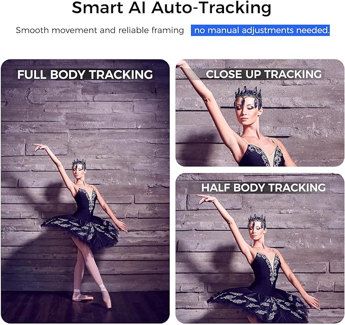 RGBlink NDI PTZ Camera with 20X Zoom, AI Auto-Tracking, HDMI SDI USB 3.0 Live Streaming Kit for Church, School Events, Online Classes & Sports – Includes Wall Mount & Remote | Supports NDI HX2 & HX3