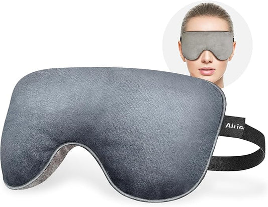 Eye Mask for Dry Eyes, Steam Warm Compress for Eyes Blepharitis & Stye, Microwave Moist Heating Pad for Eyes