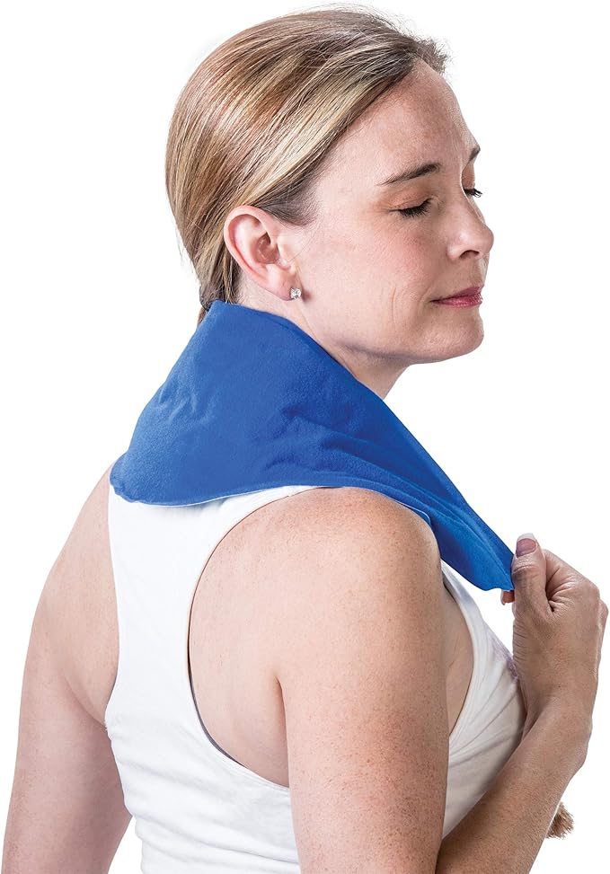Core Products Dual Comfort CorPak - Reusable hot/Cold Pack for Cervical Neck Pain, Knee, Back, Shoulder, or Ankle Pain; Use hot or Cold; Made in USA - Size: 6" x 20"