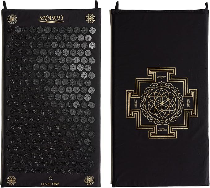 ShaktiMat Acupressure Mat for Relaxation, Level 1, 8,000 Signature Spikes That Massage Muscles, Aid Sleep & Unlock Inner Tension | Similar to Acupuncture, No Needles Required