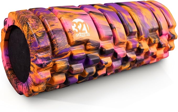 Foam Roller - Medium Density Deep Tissue Massager for Muscle Massage and Myofascial Trigger Point Release, with 4K eBook