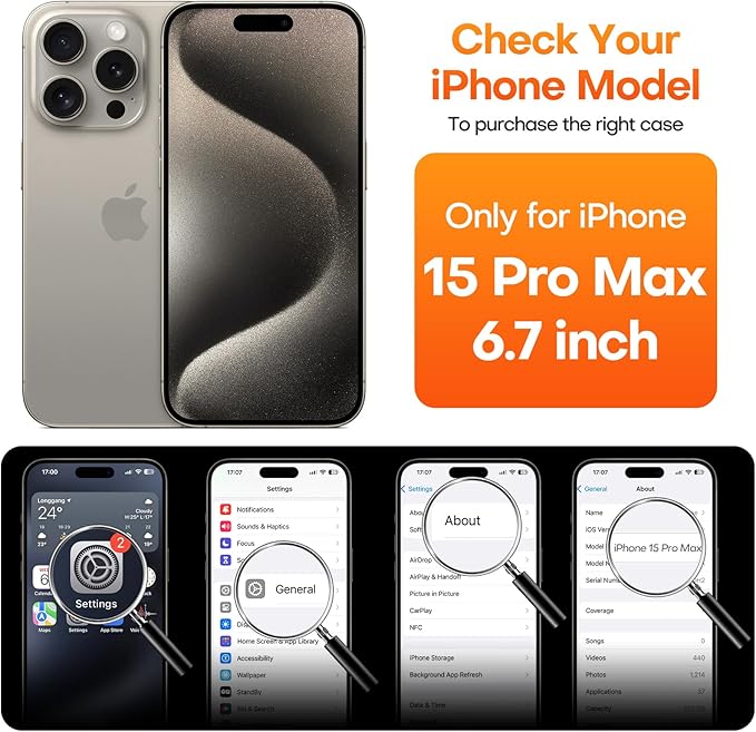 ImpactStrong Shatterproof Tempered Glass Screen Protector for iPhone 15 Pro Max [Easy Installation Frame] [Bubble Free] [9H Hardness] [Full Coverage] Case Friendly, 6.7 Inch - (3-Pack)