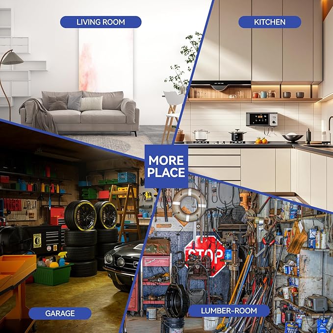 Heavy-Duty 4 Tiers Chrome Steel Wire Shelving NSF Certified. Adjustable Storage Rack for Kitchen,Garage,and Laundry Utility Room (Chrome-4Tiers-36x14x54)