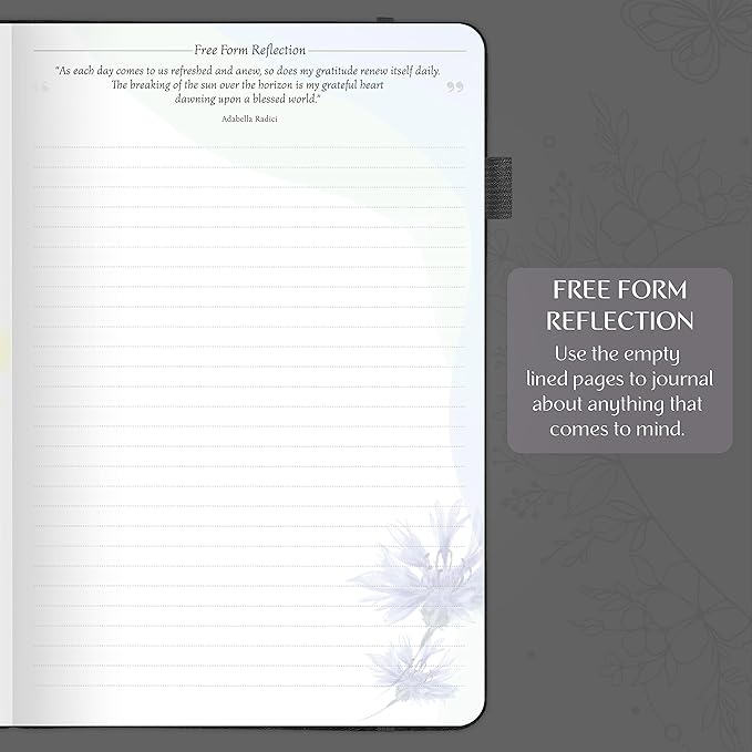 Legend Gratitude Journal – Guided Daily Journal to Foster Positivity & Happiness – Grateful Notebook to Write In – Inspirational Affirmation & Thankful Notebook – Hardcover (Black)