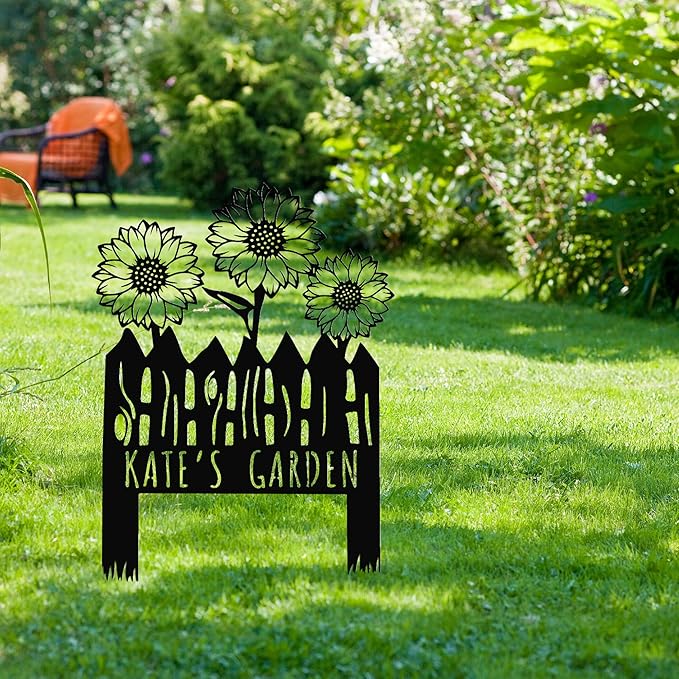 Custom Garden Stake (Garden-Butterfly)