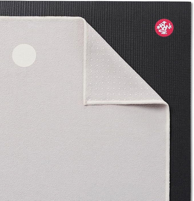 Manduka Yogitoes Hot Yoga Mat Towel - 71" | Moisture Activated Grip | Patented Silicone Nubs | Highly Absorbent, Durable & Easy Care | Made from Recycled Materials | 71 x 24 Inches