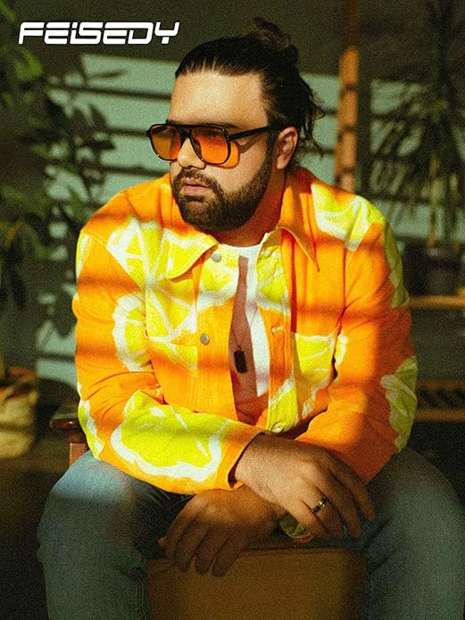 FEISEDY Amber Blue Light Glasses for Computer Gaming Anti Eyestrain Sleep Glasses G2835