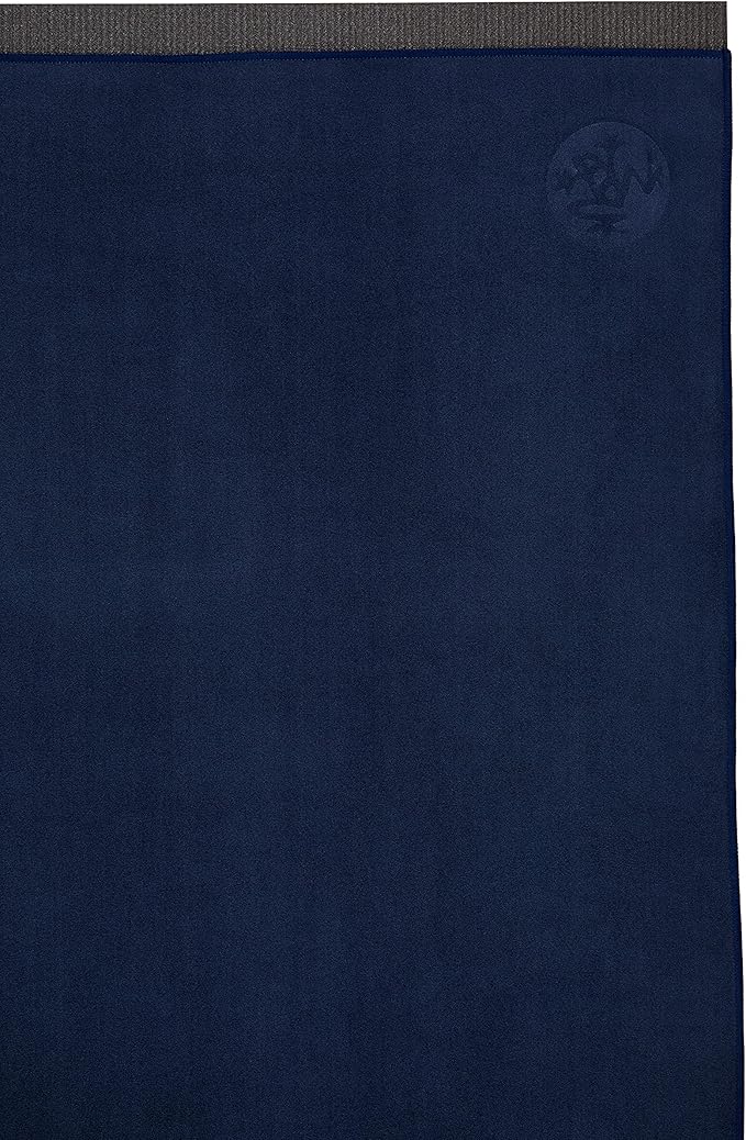 Manduka Yogitoes Hot Yoga Mat Towel - 71" | Moisture Activated Grip | Patented Silicone Nubs | Highly Absorbent, Durable & Easy Care | Made from Recycled Materials | 71 x 24 Inches