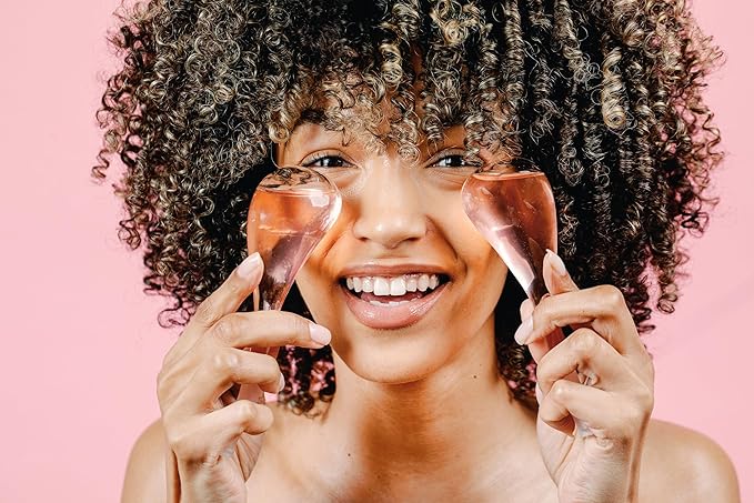 Luxury Ice Globes for Face | 2 Pcs Facial Ice Roller for Face Women | Cooling Skin Care Tool for Facials | Facial Tools to Tighten | Reduce Puffiness & Redness.