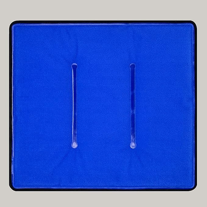 Koo-Care Extra Large Gel Ice Pack for Injuries Reusable Flexible Hot Cold Compress with Wrap for Shoulder Rotator Cuff, Back, Hip, Shin, Knee Replacement Surgery Pain Relief 13.1" x 14.7" XL Pack of 2