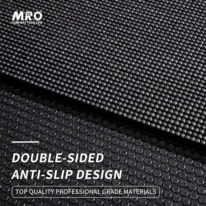 MRO Extra Large Yoga Mat, 12'x6'/9'x6'/7'x5'/6'x4' (9MM) Extra Wide and Thick Exercise Mats for Home Gym Workout, Non-Slip, Soft for Women and Men Fitness, Ideal for Barefoot Yoga, Pilates, stretching
