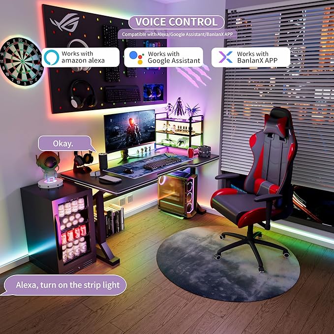 MIWISE 5V USB RGB Smart IC COB LED Strip Light WS2811 Addressable,9.84ft/3m Color Chasing Flexible LED Tape Light with APP Control/Music Mode,Work with Alexa/Google,for TV,Bedroom,Party DIY Decoration