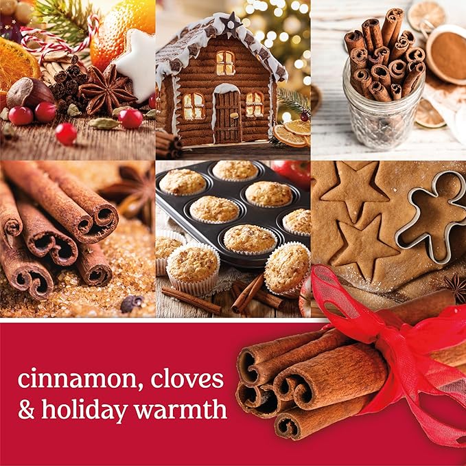 Yankee Candle Sparkling Cinnamon Scented, Classic 22oz Large Jar Single Wick Candle, Over 110 Hours of Burn Time | Holiday Gifts for All: Perfect for Fall and Winter Decor