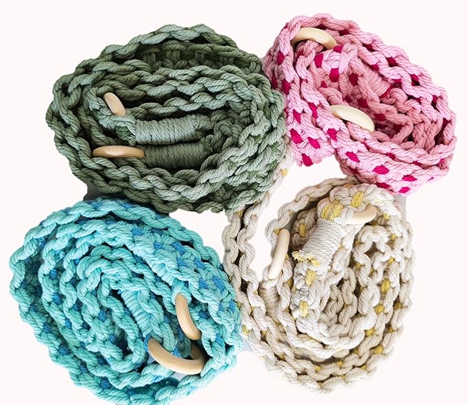 kiido Macrame Yoga Mat Carrying Strap [MAT NOT Included], Hand Woven Multi-use Strap/Carrier for Your Yoga Mat, Exercise Mat