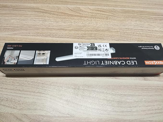 Under Cabinet Lights Remote Control,2 Pack Magnetic Dimmable Closet Lights,USB Rechargeable Wireless LED Shop Light,Ceiling and Under Counter Lights for Kitchen,Wardrobe,Shelf (Black, 40)