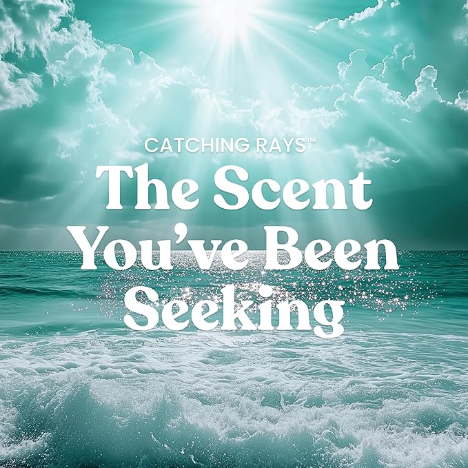 Yankee Candle Large Jar Scented Candle with up to 150 Hour Burn Time, Premium Plant Wax Blend for Consistent Burn, 22 oz Jar Candle with Room Filling Fragrance, Catching Rays