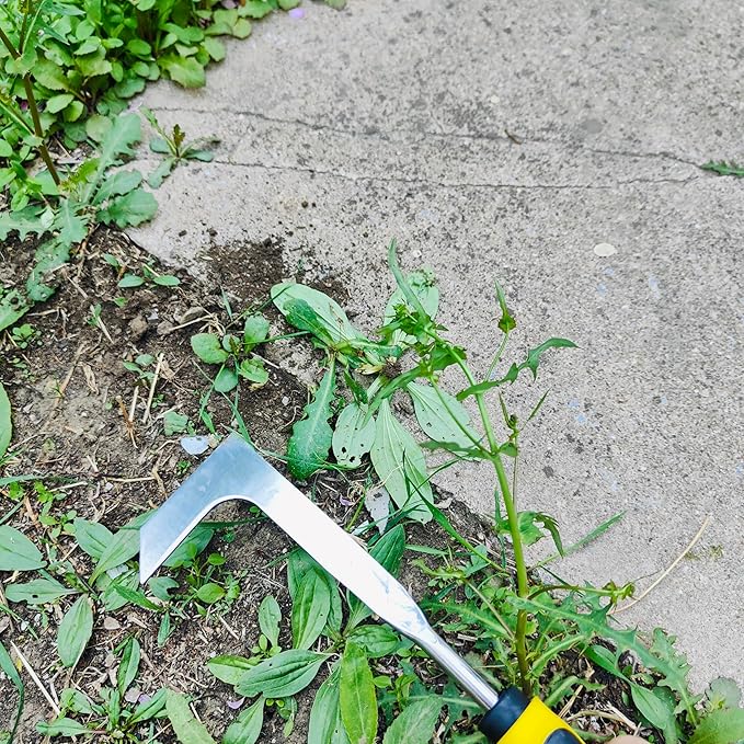 Gardening Tool, Weeder Tool Set Lightweight Easy to Use for Garden & Patio (3pcs Weeder Tool 02)