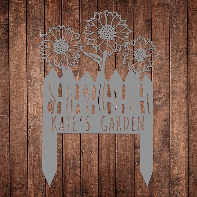 Custom Garden Stake (Garden-Butterfly)