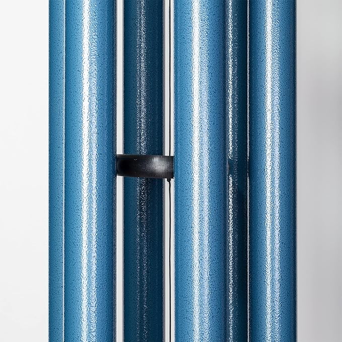 Corinthian Bells by Wind River - 65 inch Sky Blue Wind Chime for Patio, Backyard, Garden, and Outdoor décor (Aluminum Chime) Made in The USA