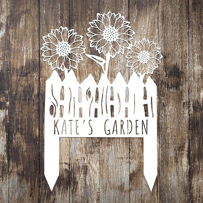 Custom Garden Stake (Garden-Butterfly)