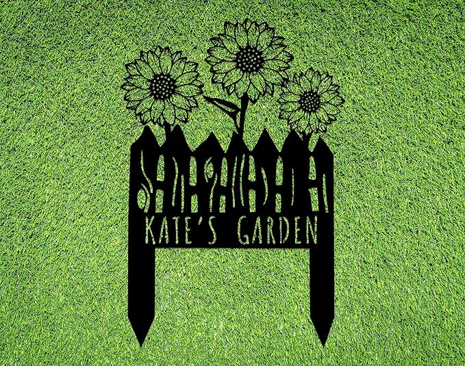 Custom Garden Stake (Garden-Butterfly)